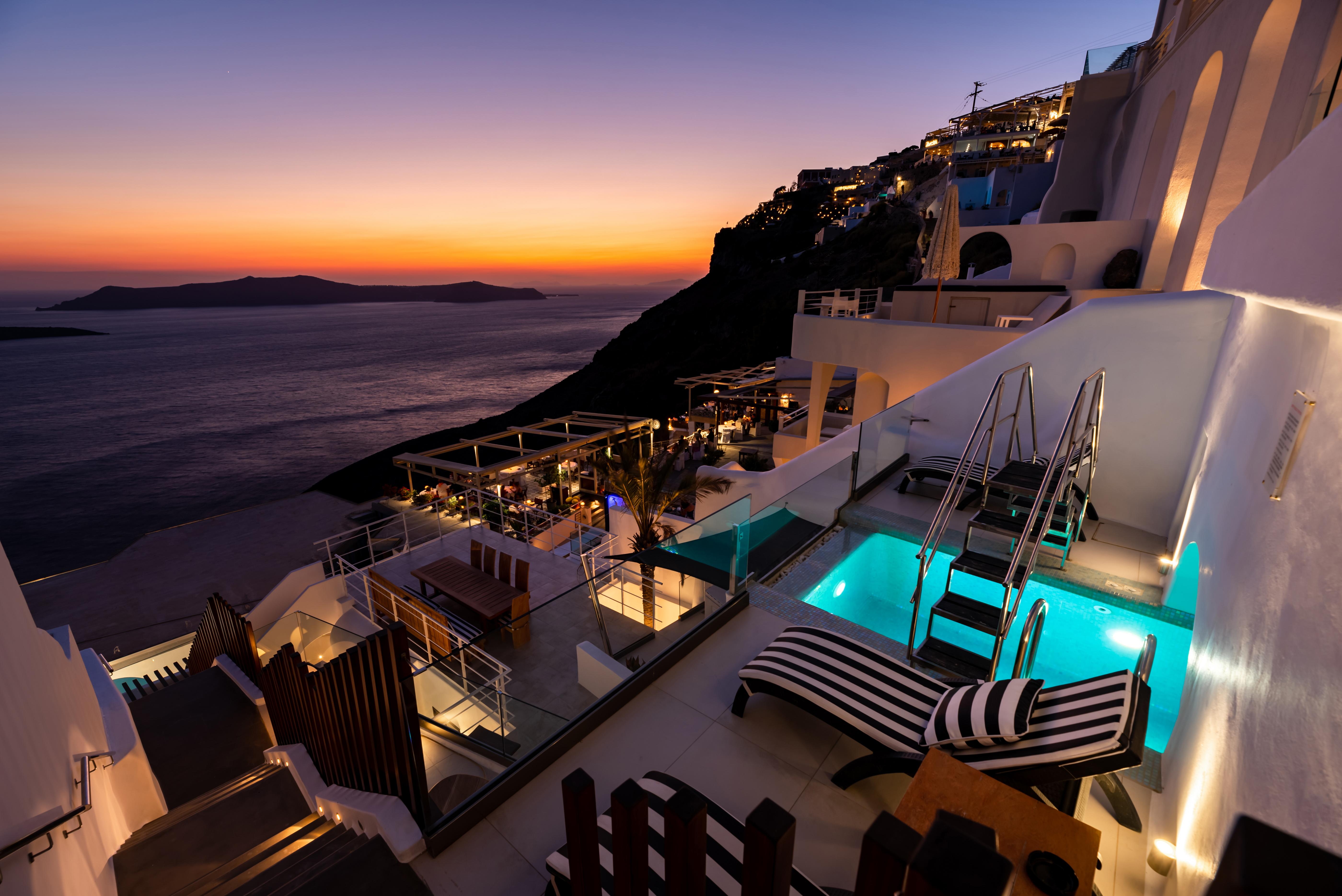 Daydream Luxury Suites Fira  Exteriér fotografie