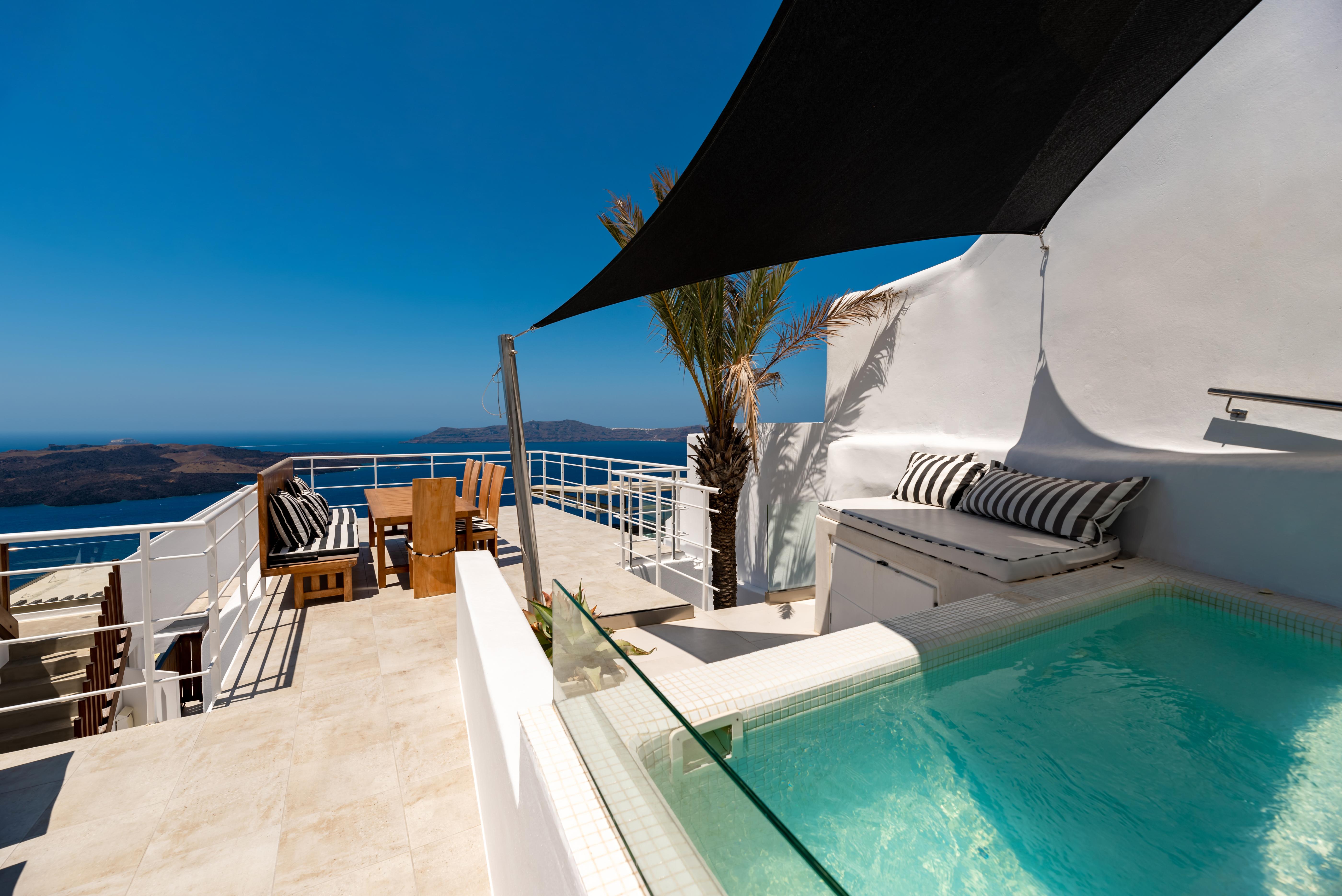 Daydream Luxury Suites Fira  Exteriér fotografie