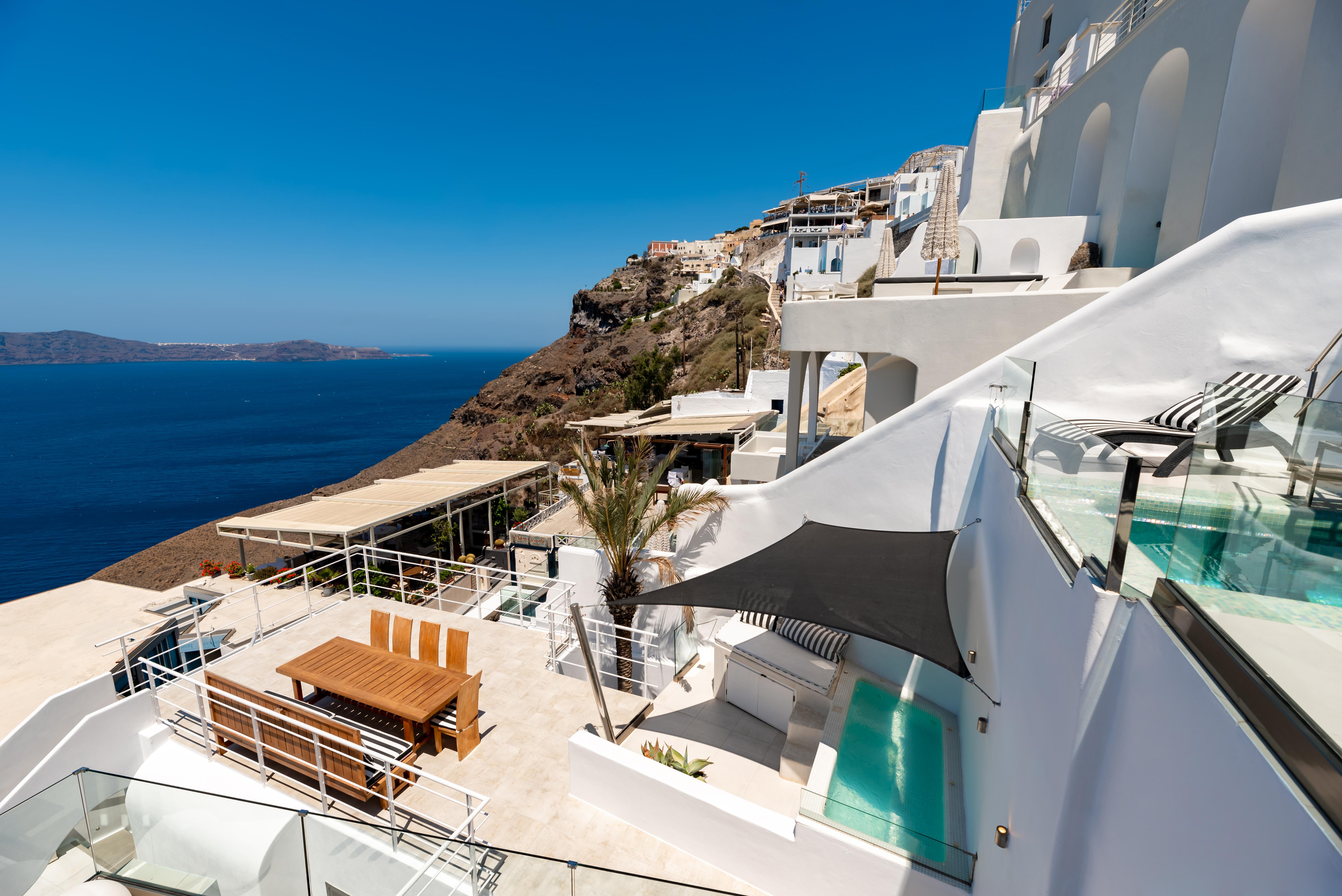 Daydream Luxury Suites Fira  Exteriér fotografie