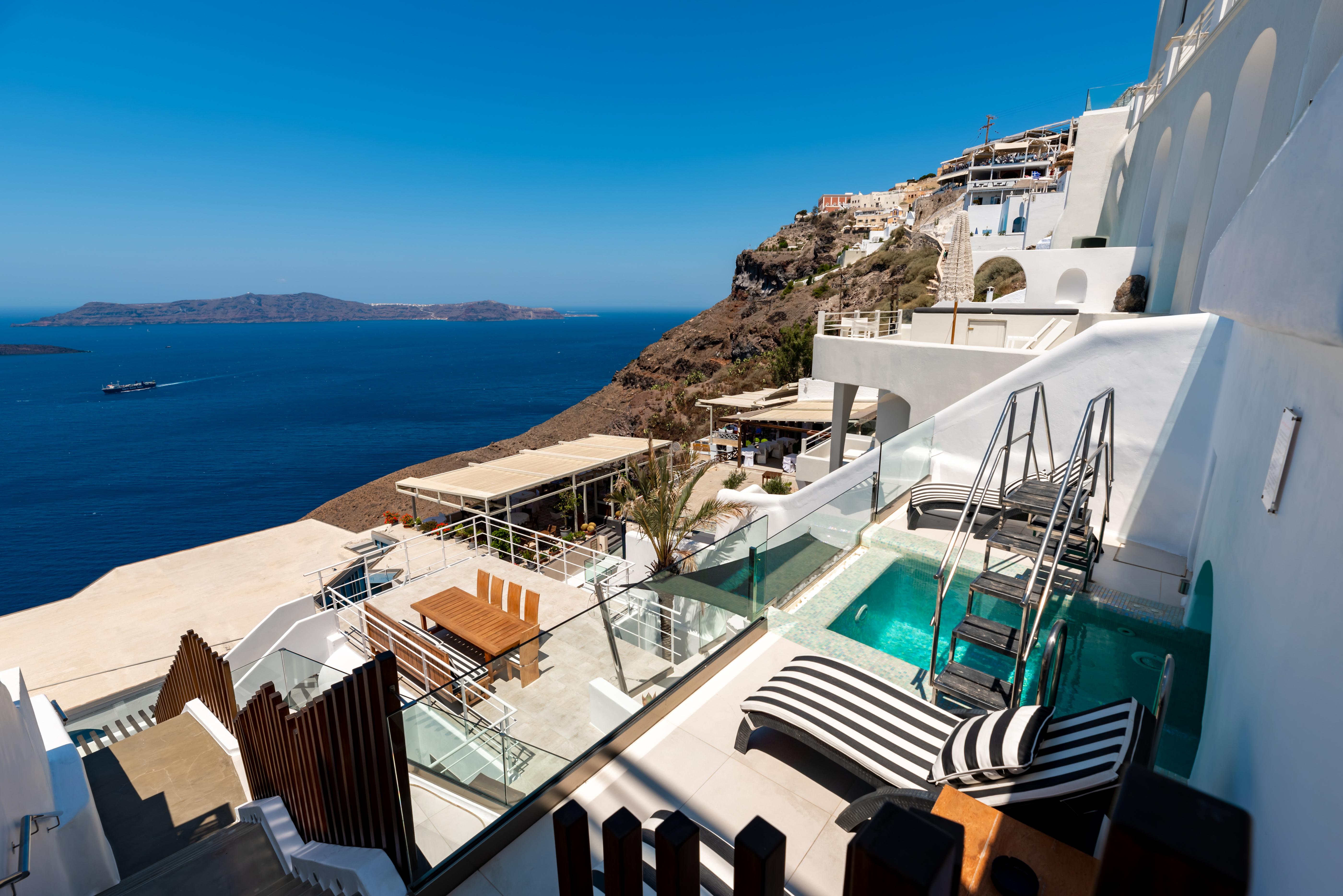 Daydream Luxury Suites Fira  Exteriér fotografie
